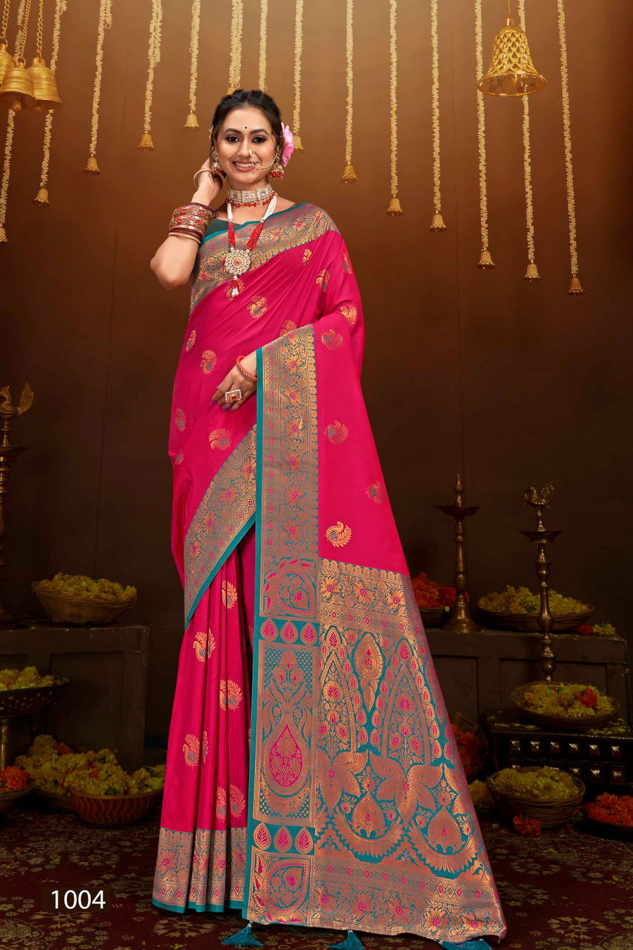Utsav Vol 3 By Saroj Designer Silk Sarees Suppliers In India